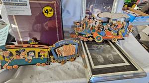 lot 110 image: DumboDisney Carboard CutOut Toys, Photo Albums and Cat Pictures