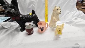 lot 124 image: Scotty Dogs and Cups