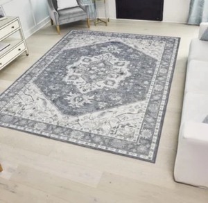 lot 35 image: Wyatt and Ash 5x7 Washable Area Rug