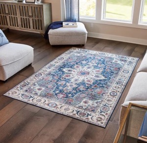 lot 42 image: Wyatt and Ash 5x7 Washable Area Rug
