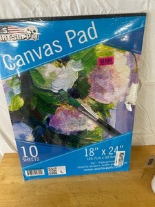 lot 67 image: 20 18x24 Canvas Pads