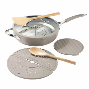 lot 50 image: NEW - Tramontina 7 Piece All-in-One Plus Pan