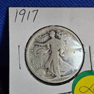 lot 88 image: 1917 Walking Liberty, Fine
