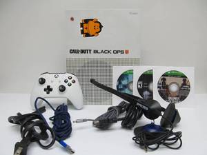 lot 15 image: Working XBOX ONE S Video Game System wController & Games