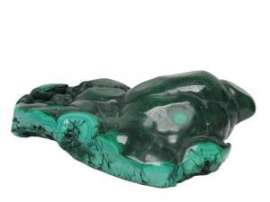 lot 24 image: LARGE & Beautiful Natural Malachite Specimen