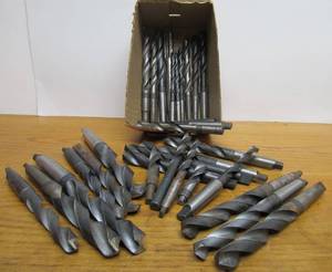 lot 37 image: Large Lot of HUGE Heavy Duty Quality MachiningMilling Bits #1