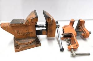 lot 88 image: 2 Quality Vintage PONY Bench Vises
