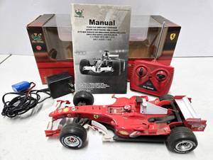 lot 106 image: Very Nice Working 118 Scale RC Formula One Ferrari Race Car