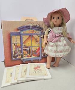lot 149 image: GOTZ Doll & American Girl Book Set