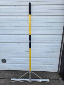 lot 182 image: Brand New Unused GROUNDWORK 36 Aluminum Landscape Rake