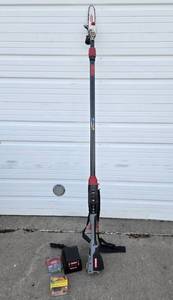 lot 183 image: Working OREGON Cordless Model PS250 Pole Saw wBattery & Charger