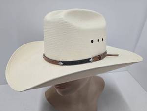 lot 239 image: STETSON Grant Comfort Cowboy Hat - Size 7 14R