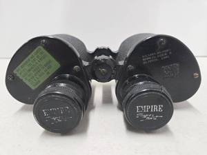 lot 243 image: Original WW2 era 1943 US NAVY Mark 28 Ship Binoculars