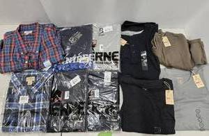 lot 265 image: Lot of 10 Brand New Mens Shirts - Size 4XL