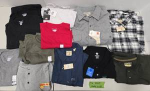 lot 268 image: Lot of 12 Brand New Mens Shirts - Size 3XL