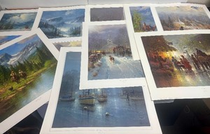 lot 160 image: Great Lot of 15 G. HARVEY Unframed Prints