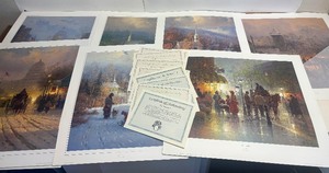 lot 159 image: Great Lot of 9 G. HARVEY Unframed Prints