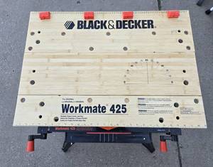 lot 299 image: Like-New Black & Decker WORKMATE 425 Work Station #1