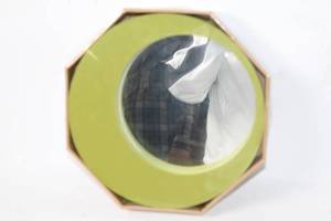 lot 11 image: Octagonal HORTEN Wall Mirror with Green Frame