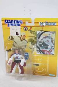 lot 24 image: 1998 Starting Lineup NHL Patrick Roy Action Figure