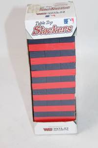 lot 45 image: Table Top Stackers Game - 54 New Zealand Pine Blocks
