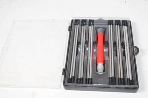lot 60 image: Precision Screwdriver Set with Interchangeable Bits in Carry Case
