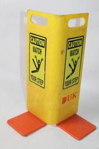lot 118 image: DUK Folding Safety Caution Sign