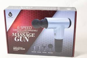 lot 135 image: Pursonic 6 Speed Cordless Rechargeable Professional Massage Gun