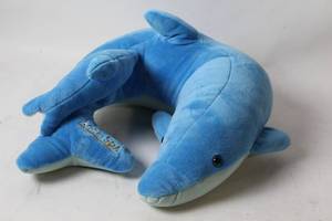 lot 150 image: Dolphin Plush Travel Neck Pillow