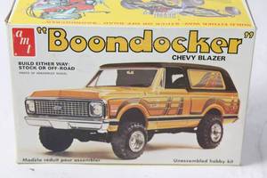 lot 218 image: Unassembled AMT Boondocker Chevy Blazer Model Kit