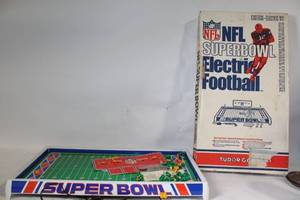 lot 235 image: Tudor Games NFL Superbowl Electric Football Game with Original Box