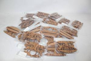 lot 249 image: Set of 20 Wooden Carousel Horse Craft Kits