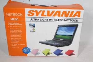 lot 297 image: Sylvania Ultra Light Wireless Netbook with Windows XP Home Edition