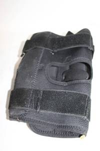 lot 299 image: Black Adjustable Knee Brace with Velcro Straps