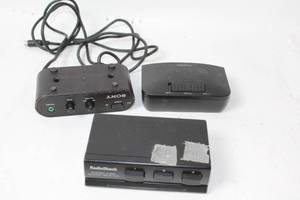 lot 321 image: Lot of Audio Switchers and Selectors RadioShack, Sony, Insignia