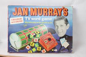 lot 338 image: Vintage Jan Murrays Charge Account TV Word Game