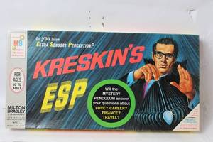 lot 341 image: Kreskins ESP Board Game by Milton Bradley