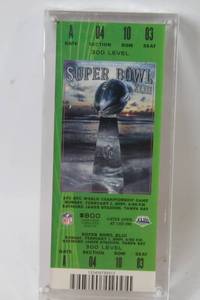 lot 351 image: Super Bowl XLIII Ticket Stub in Display Case