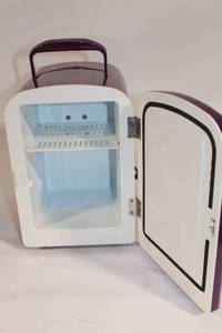 lot 402 image: Purple Mini Desk Cooler with HotCold Functionality