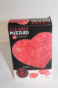lot 405 image: Clearly Puzzled 3D Heart Puzzle - 45 Pieces