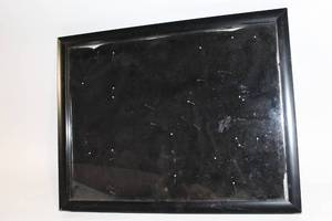 lot 422 image: Black Display Case with Foam Lining and Glass Cover