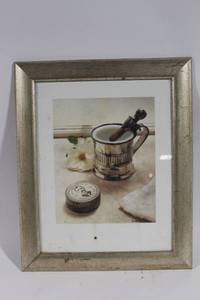 lot 456 image: Framed Sondra Wampler Photograph with Vintage Theme