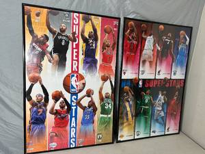 lot 17 image: 2 Old NBA Super Stars Posters Featuring Kobe Bryant