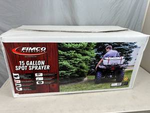 New Fimco 15 Gallon Spot Sprayer