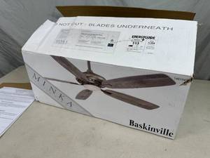 lot 25 image: Minka Baskinville 52 Ceiling Fan