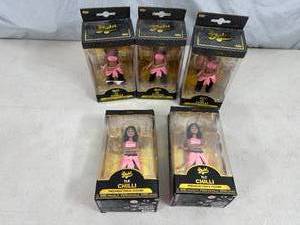 lot 30 image: 5 New Funko Pop Gold TLC Chilli Figurines
