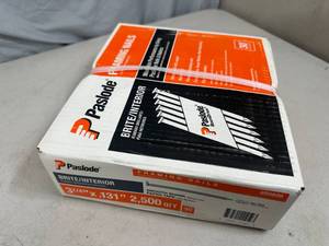 lot 51 image: New Case of 30 Paslode 3 14 inch Framing Nails