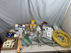lot 54 image: Electrical Supplies, Wire, Accessories, Switches, Outlets
