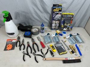 lot 64 image: Assorted Tools, Hardware, and More