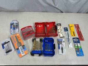 lot 70 image: Assorted New and Used Drill Bits and Specialty Bits